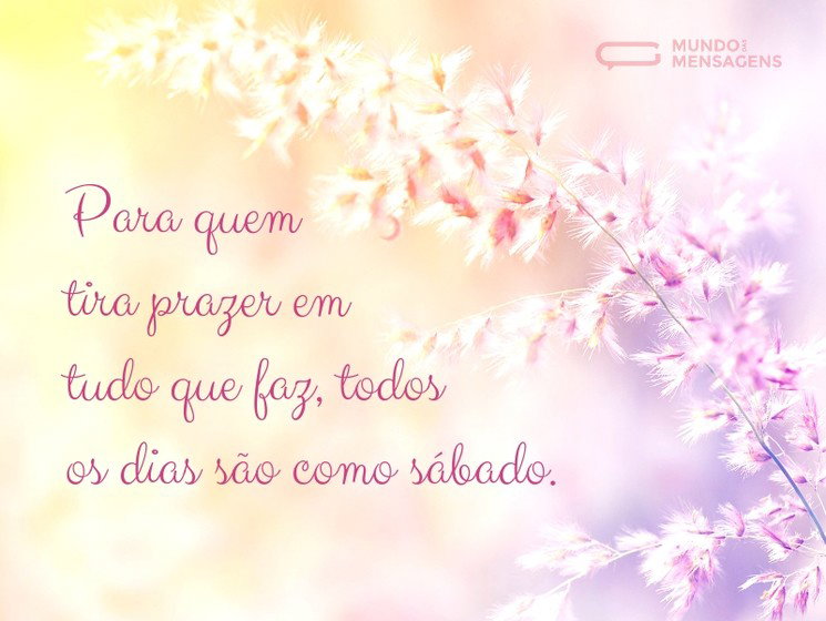 mensagens de sábado com Deus