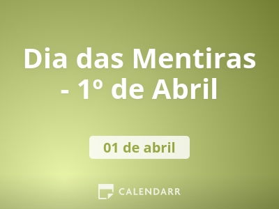 mentiras para 1 de abril