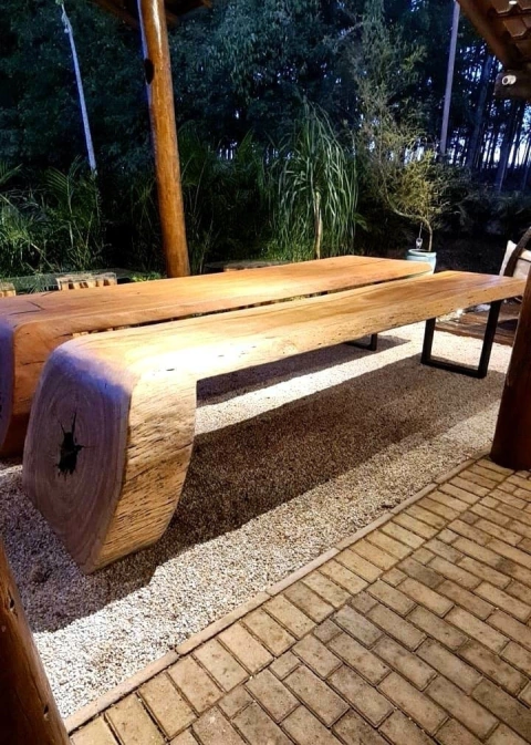mesa cascata jatobá