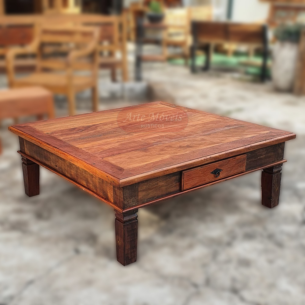 Decoração com Mesas de Centro Rústicas: Dicas para um Ambiente Acolhedor