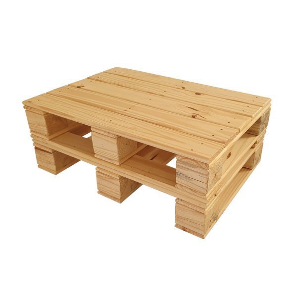 mesa de centro de pallet