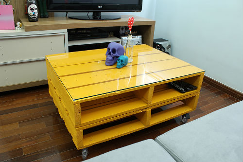 Mesa de Centro de Pallet: 5 Modelos Essenciais para Sua Sala