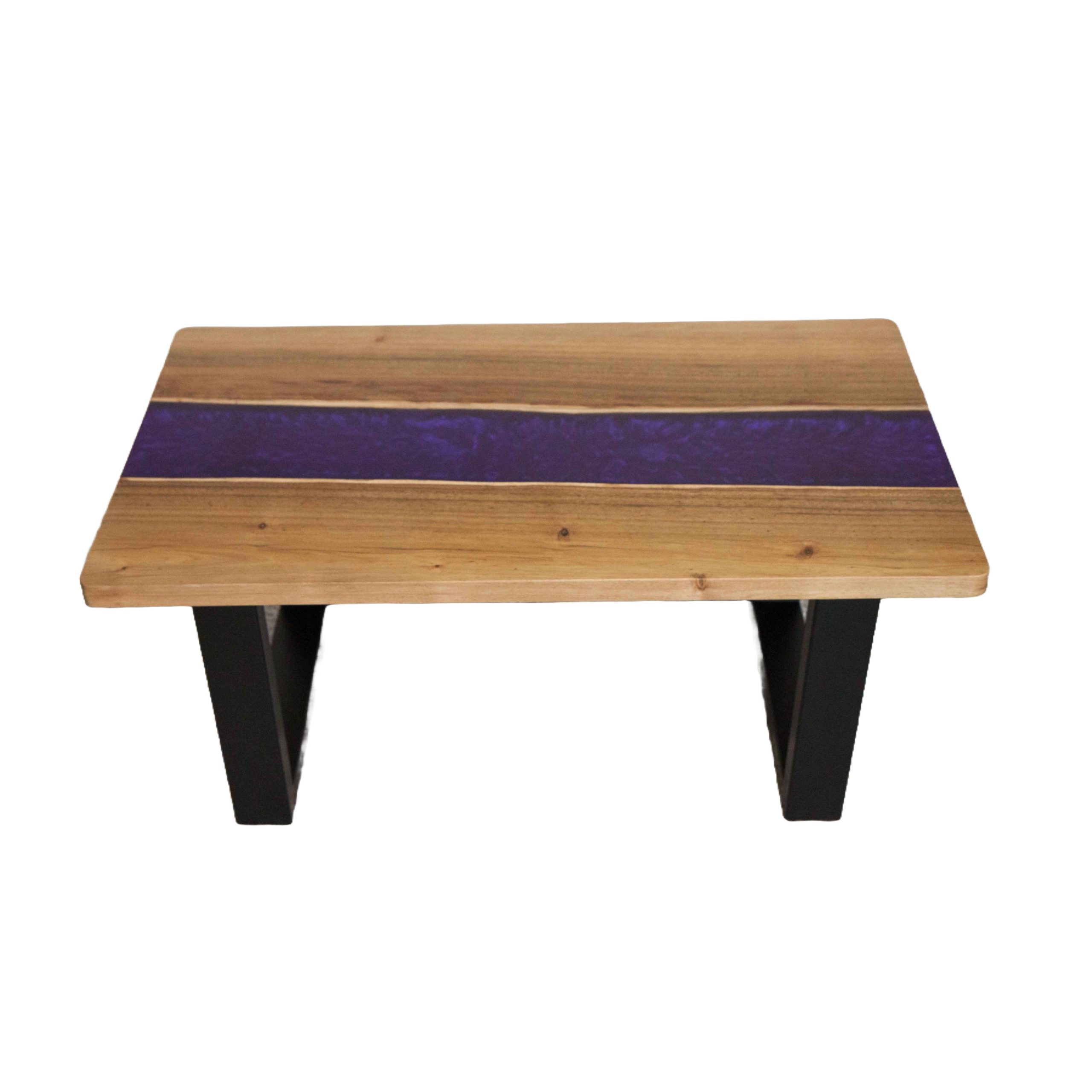 mesa de centro de resina