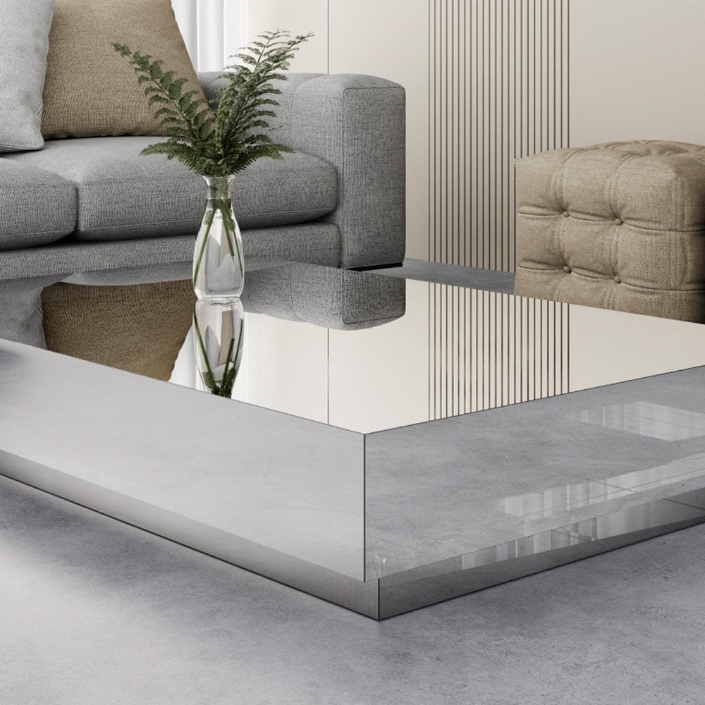 Tendências 2025: Mesas de Centro Espelhadas Orgânicas e Redondas