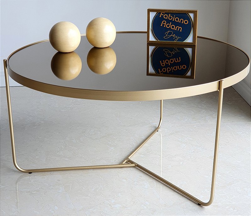 Mesa de Centro Espelhada: Dicas de Decoração e Onde Comprar Modelos Exclusivos