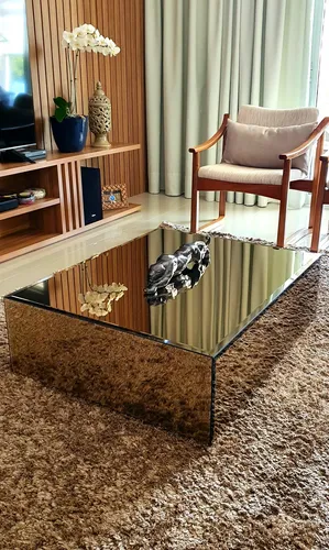 Mesa de Centro Espelhada: Dicas de Decoração e Onde Comprar Modelos Exclusivos