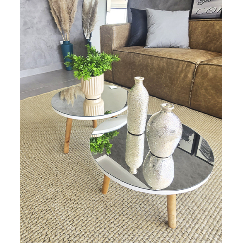 Mesa de Centro Espelhada: Modelos Retangulares