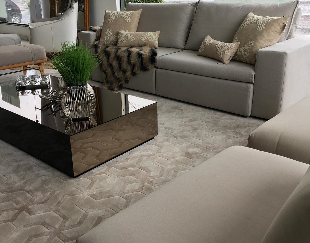 mesa de centro espelhada