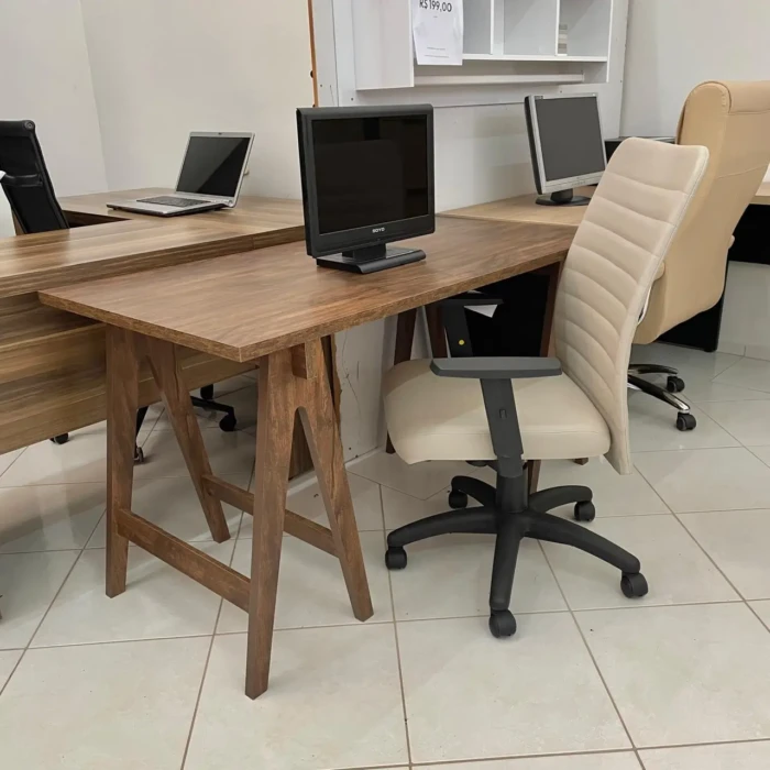 mesa de escritorio cavalete