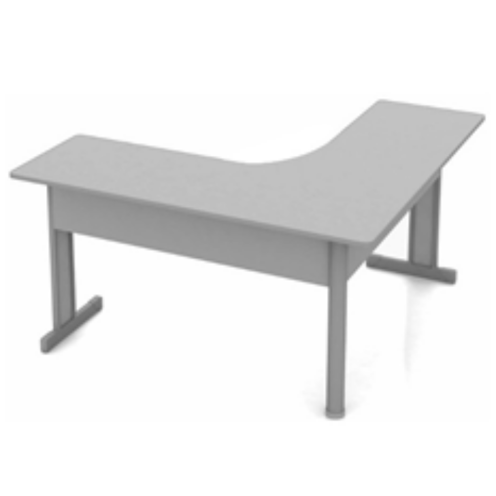 mesa de escritorio de canto