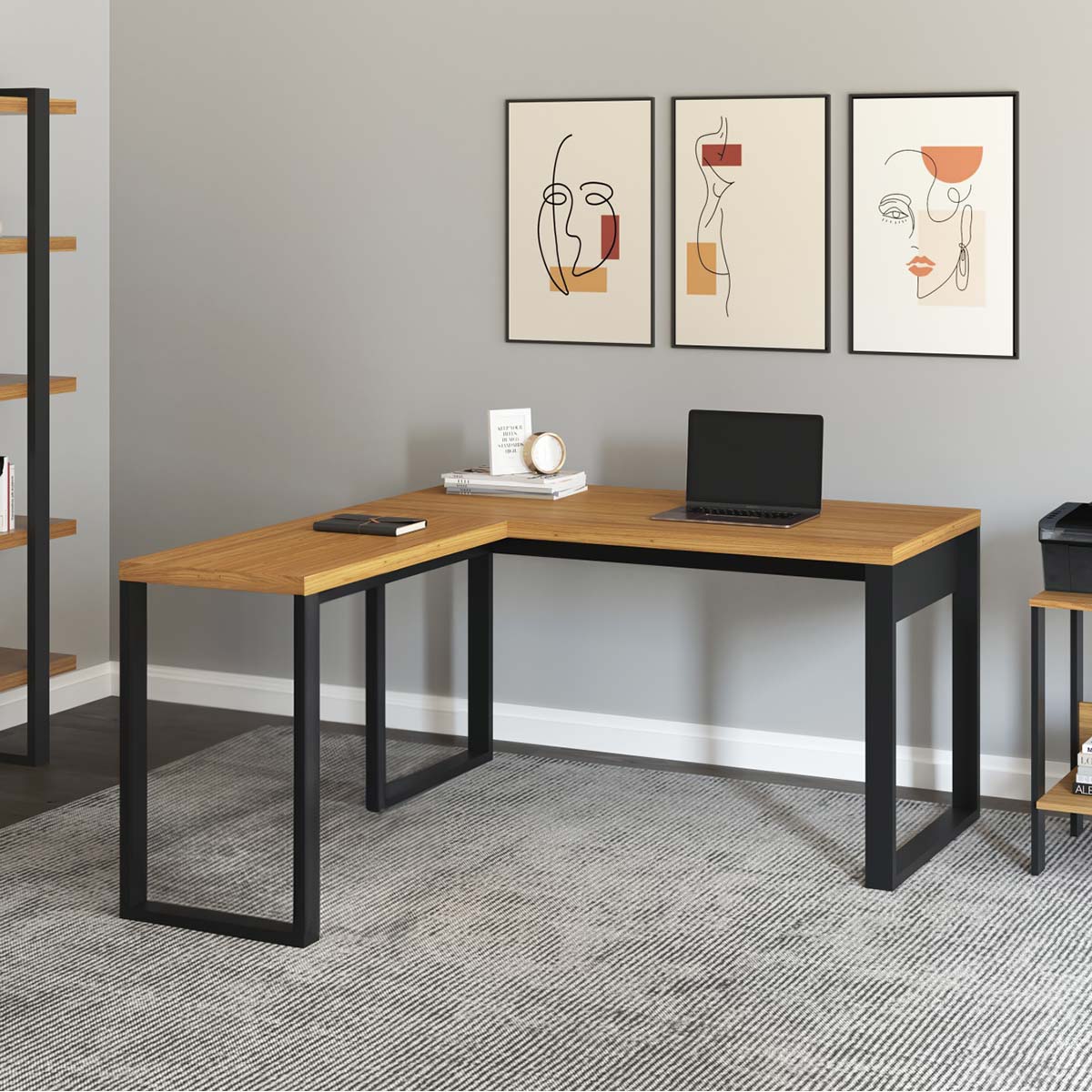 Como escolher a Mesa em L ideal para seu Home Office: Guia Completo