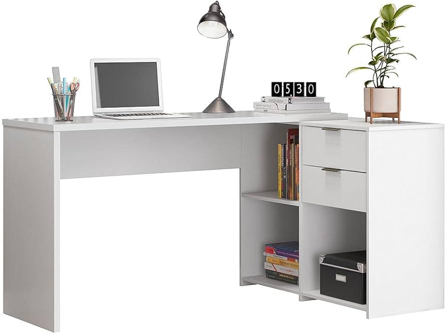 Dimensões Perfeitas: Altura e Profundidade da sua Mesa de Escritório em L