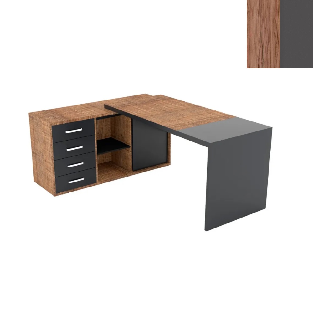 mesa em l reversível