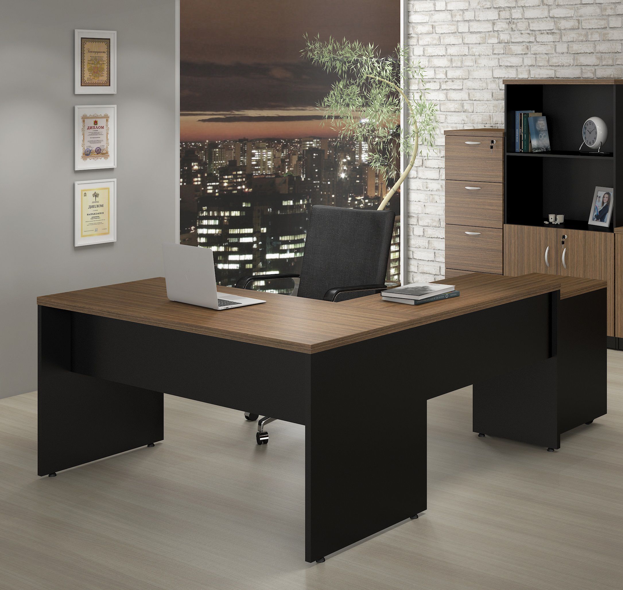 mesa de canto em l