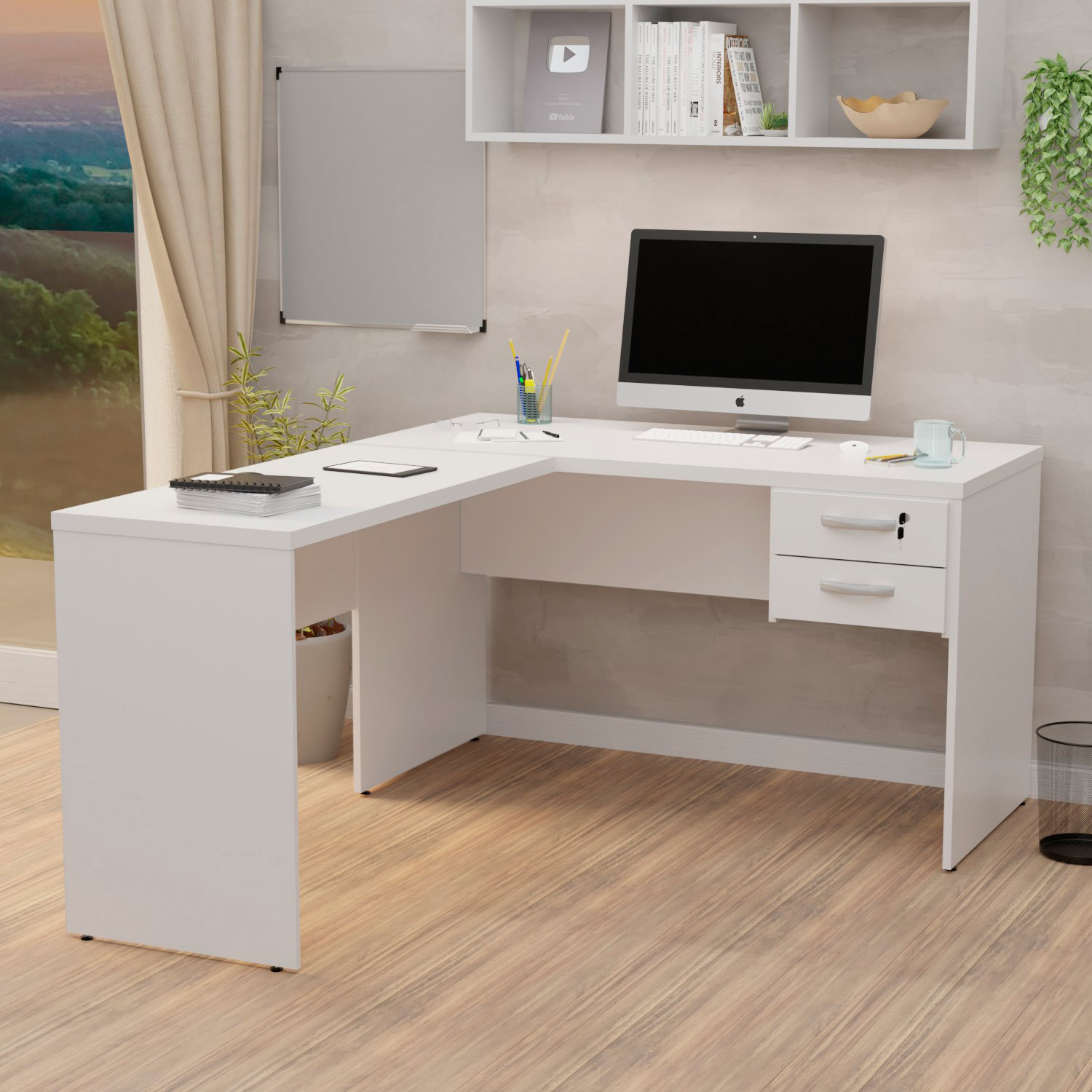 mesa em l grande