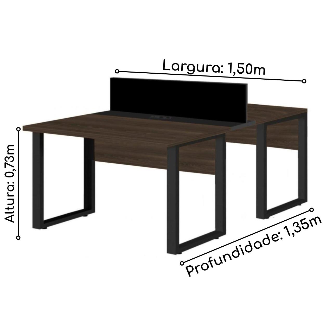 Ergonomia da Mesa de Escritório Dupla: Medidas Essenciais para o Conforto