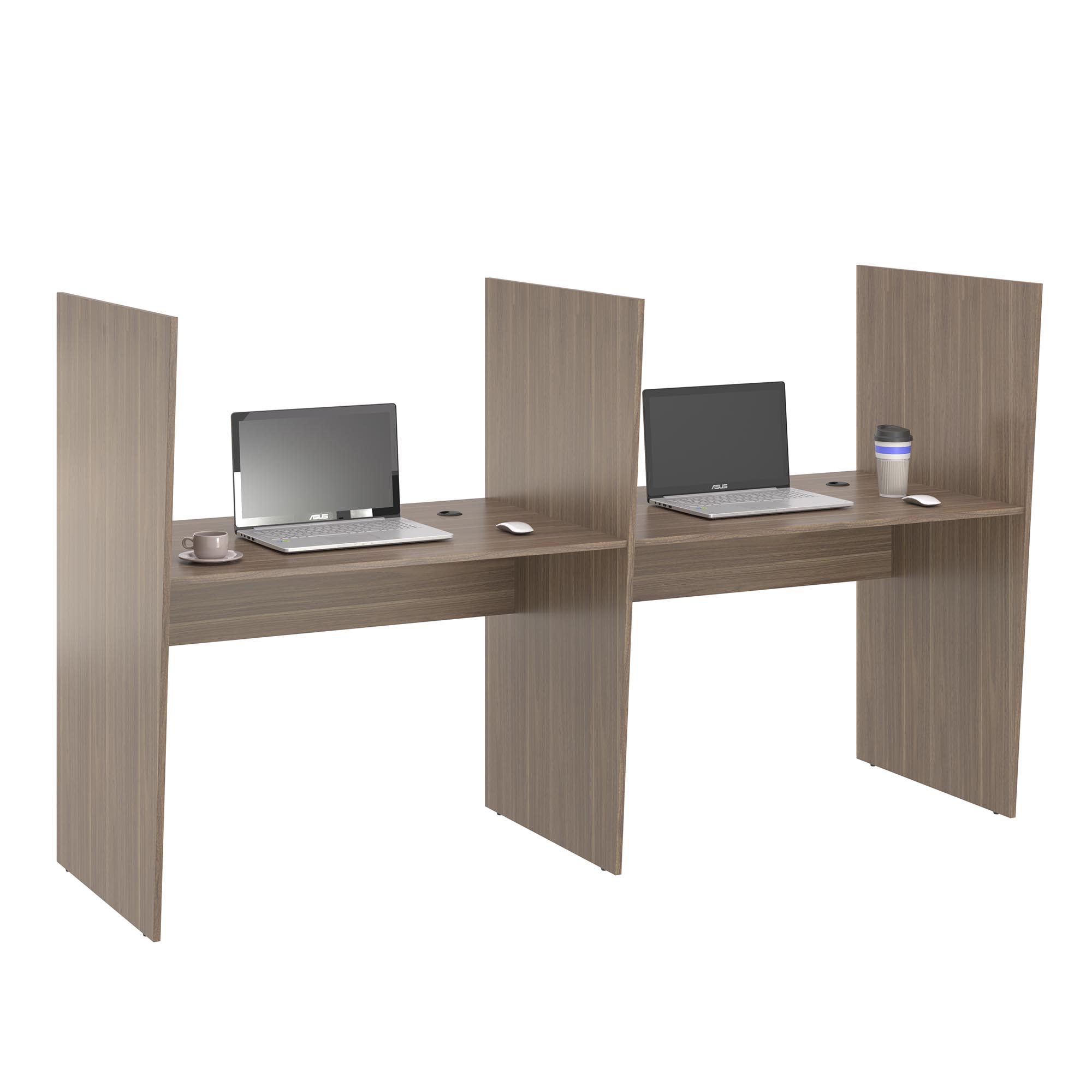 mesa de escritorio para duas pessoas