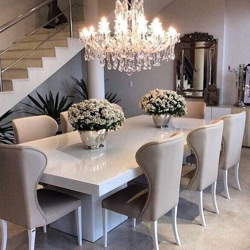 mesa de jantar 8 lugares moderna