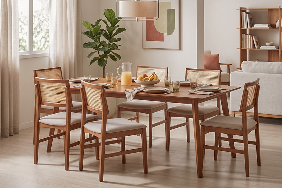 mesa de jantar 8 lugares clássica