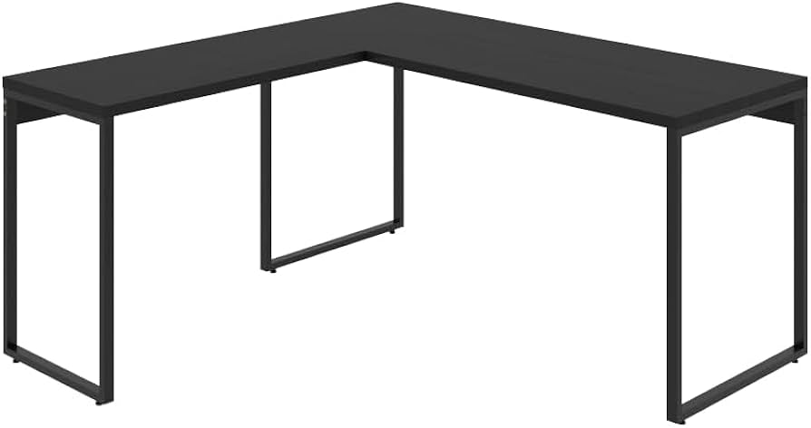 Mesa em L reversível (direita/esquerda)