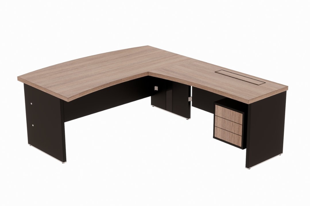 Design industrial em mesas em L: Tendências e onde comprar