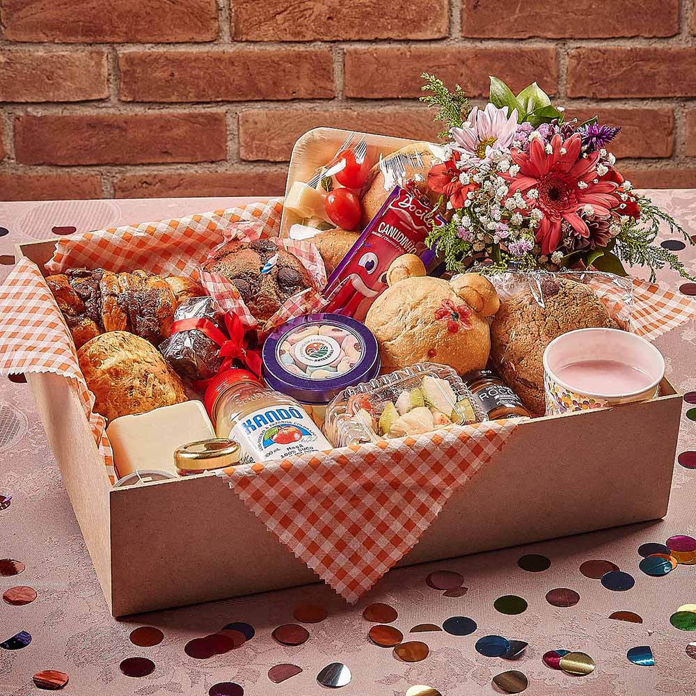 mini cesta de aniversário para namorado