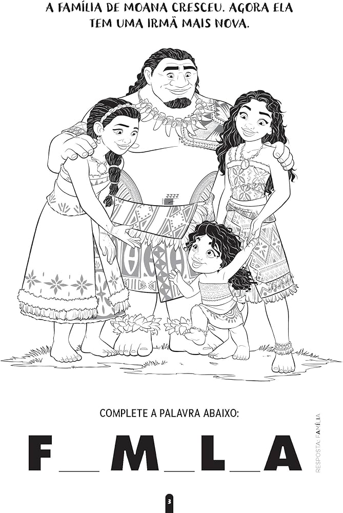 Pua e Heihei para colorir
