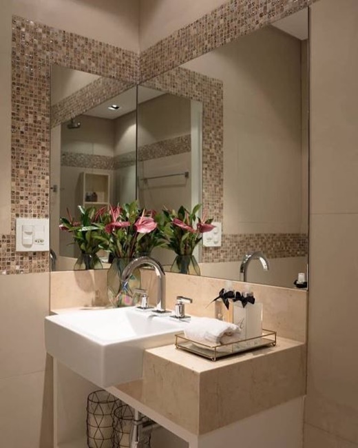 como escolher nicho para banheiro pequeno