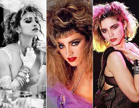 moda anos 80 feminina