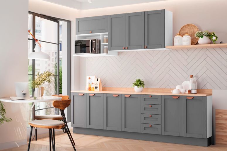 armário de cozinha planejado vs modulado qual o melhor