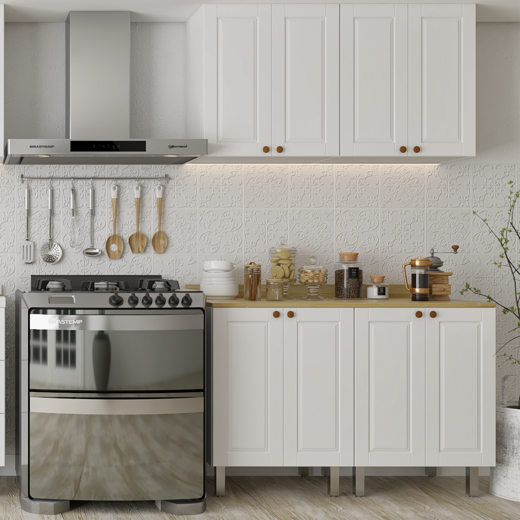 armário de cozinha planejado vs modulado qual o melhor