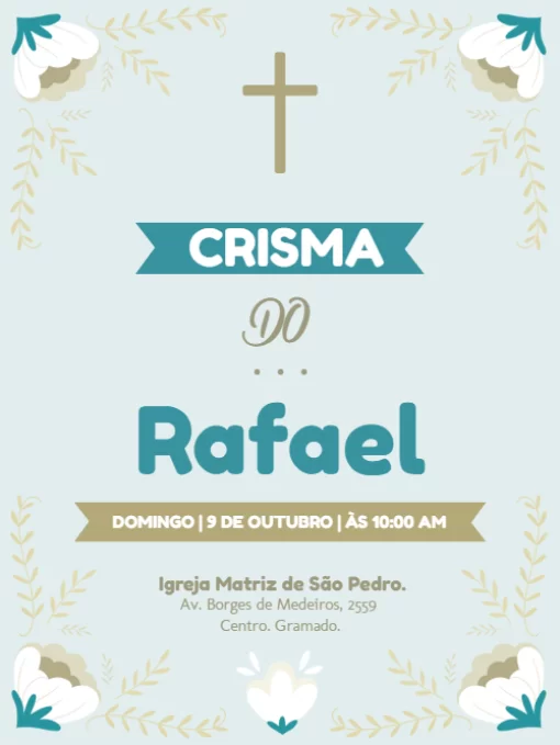 como fazer um convite inspirador para igreja