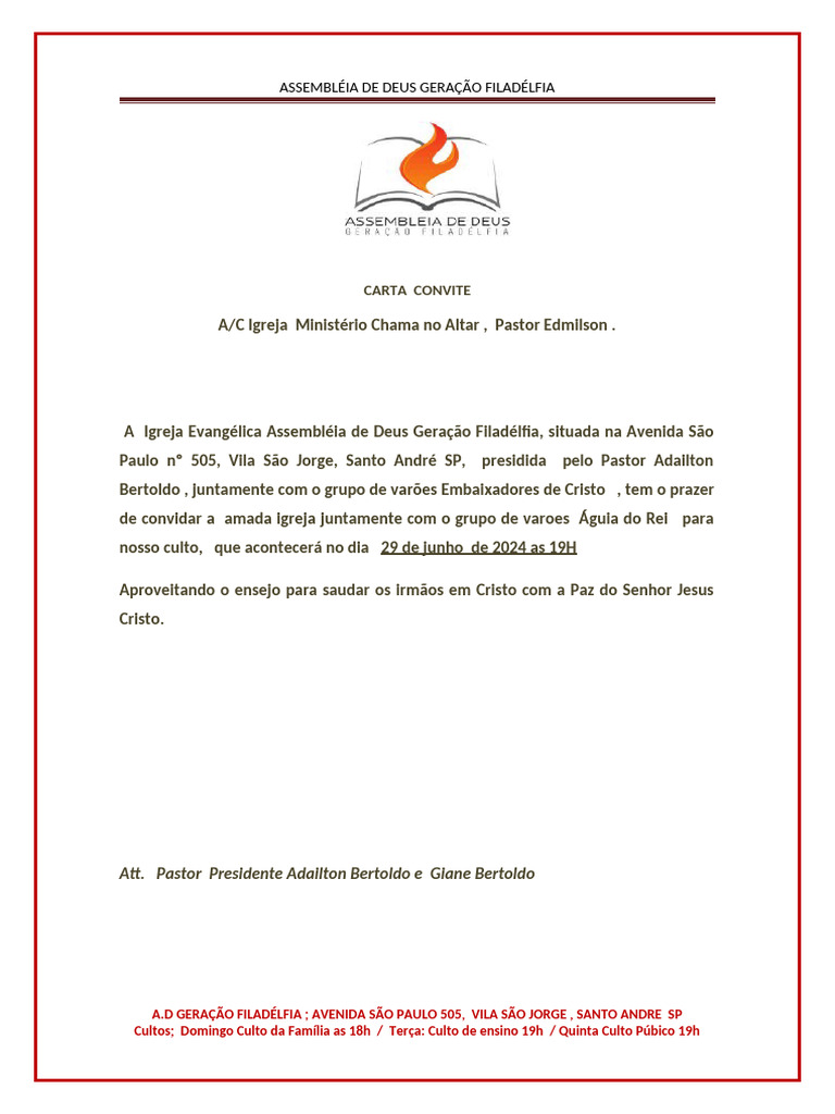 erros comuns ao convidar para eventos da igreja