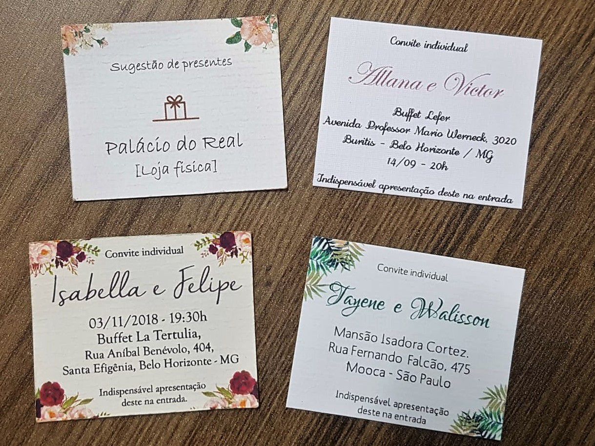 custos de impressão de cartas convite para igreja