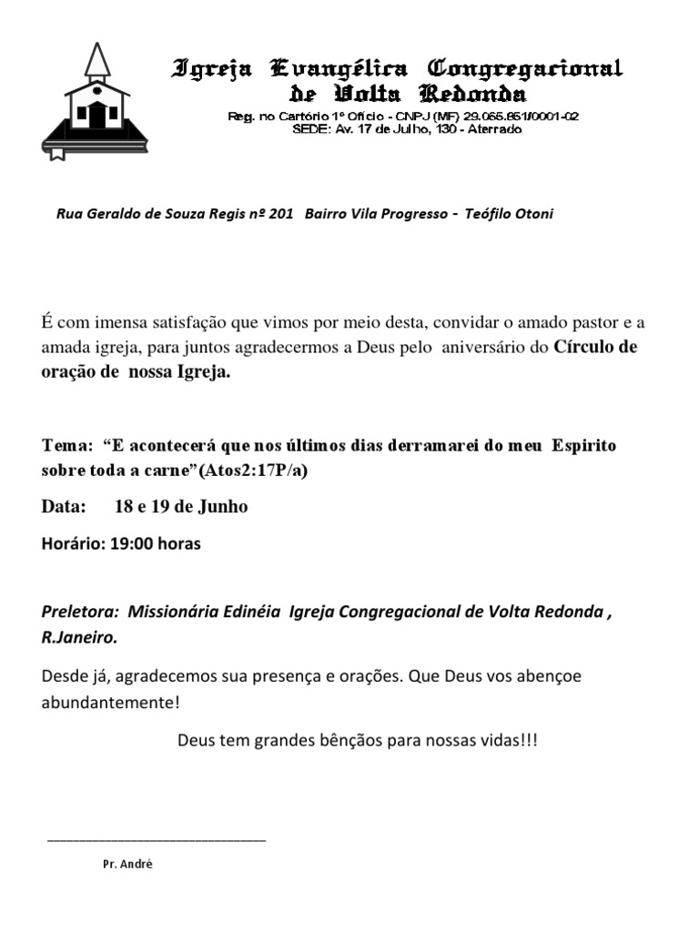 custos de impressão de cartas convite para igreja