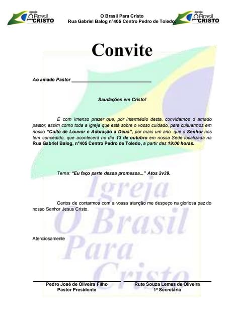 erros comuns ao convidar para eventos da igreja