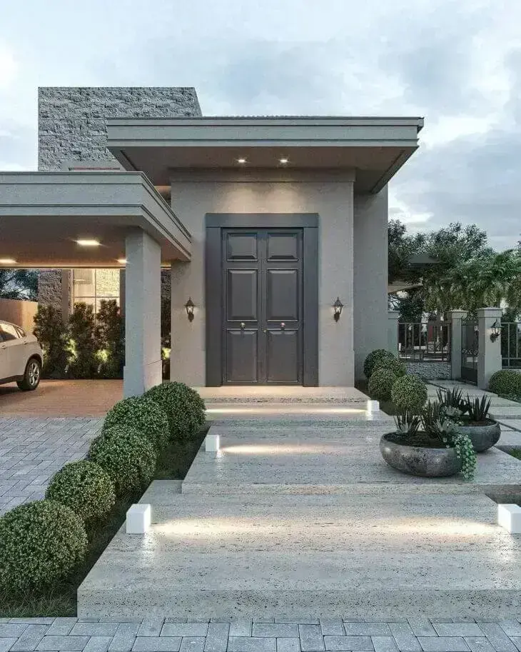 casas pré-fabricadas com garagem
