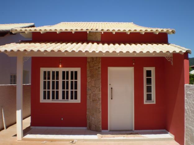 fachada de casa simples com 3 quartos