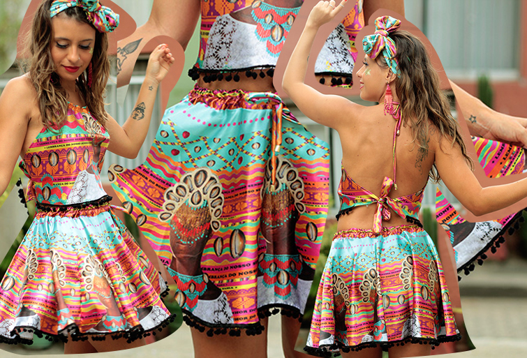 modelo de vestido para carnaval