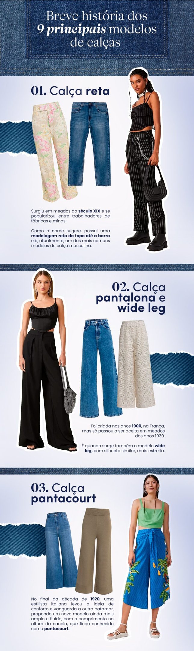5 Ideias de Títulos:
1. As 5 Calças Essenciais para o Guarda-Roupa Feminino em 2026
2. Tendências de Calças Jeans: O Que Esperar para 2026
3. Conforto e Estilo: Os Modelos de Calças Casuais que Dominam 2026
4. Calças de Alfaiataria: Elegância Atemporal para o Trabalho em 2026
5. Guia Completo: Modelos de Calças Femininas que Vão Bombar em 2026
