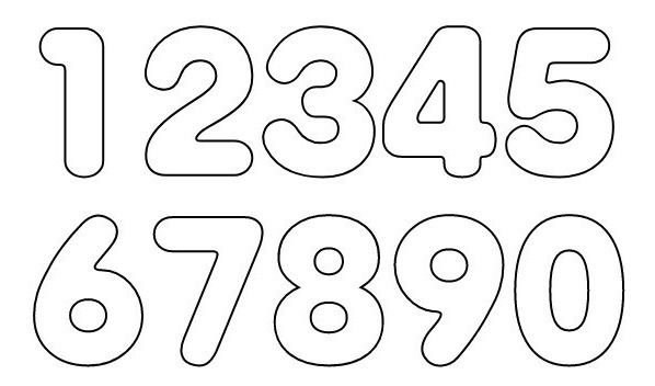 Onde encontrar estêncis de números para artesanato