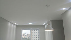 iluminação indireta com gesso