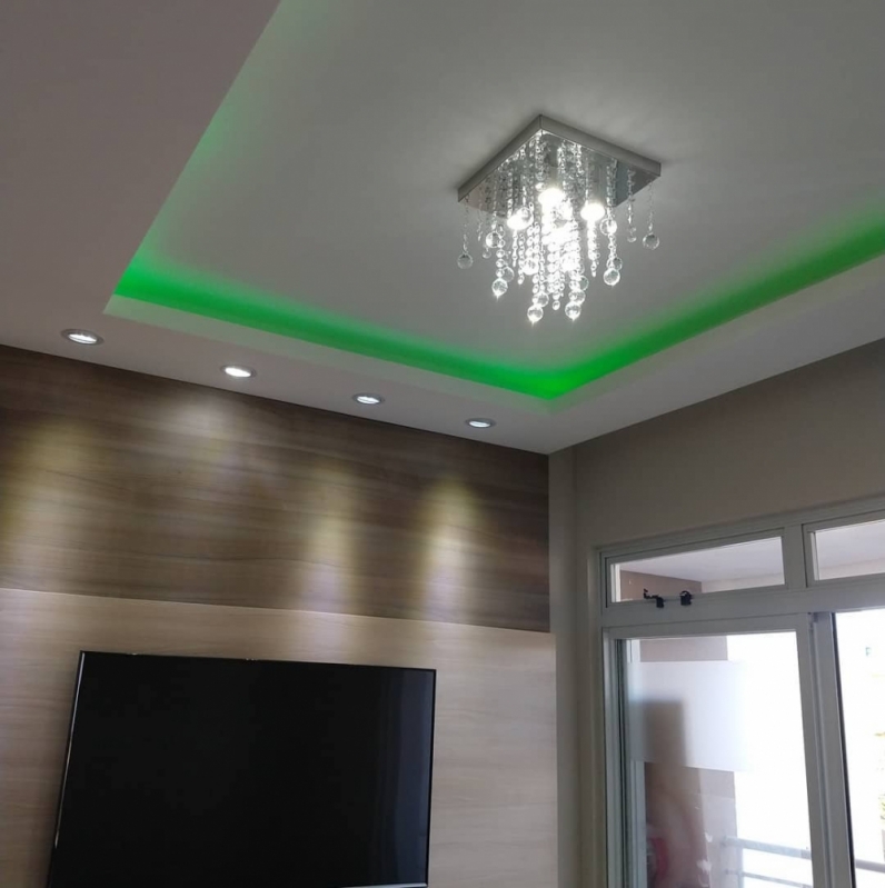 teto de gesso liso