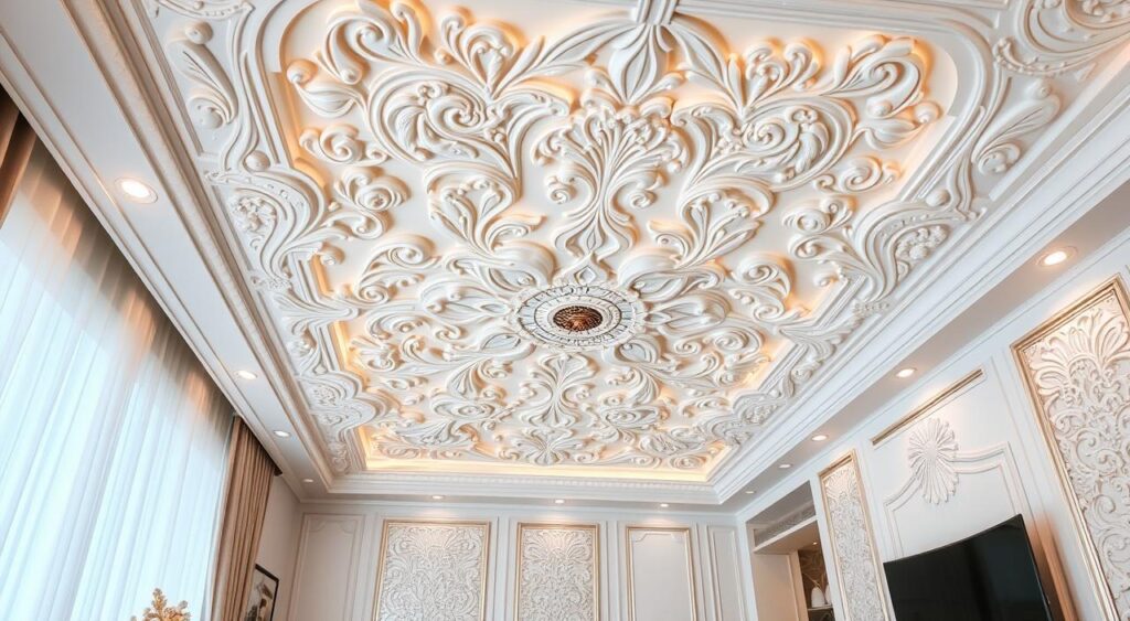 gesso 3D para teto