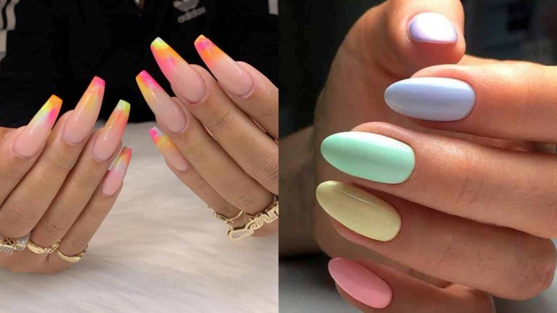 modelos esmaltação em gel