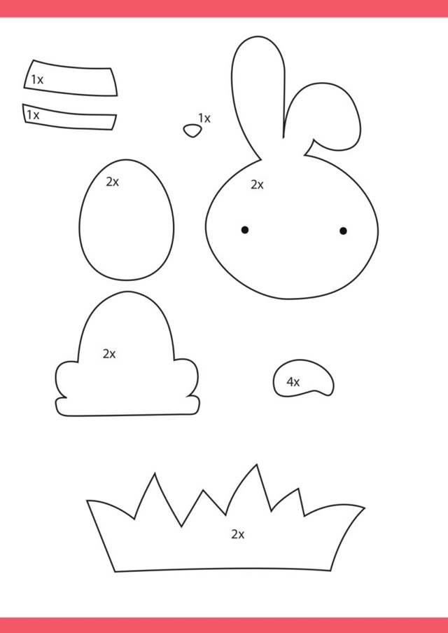 Moldes de Coelho para Papel: Projetos de Dobradura e Recorte