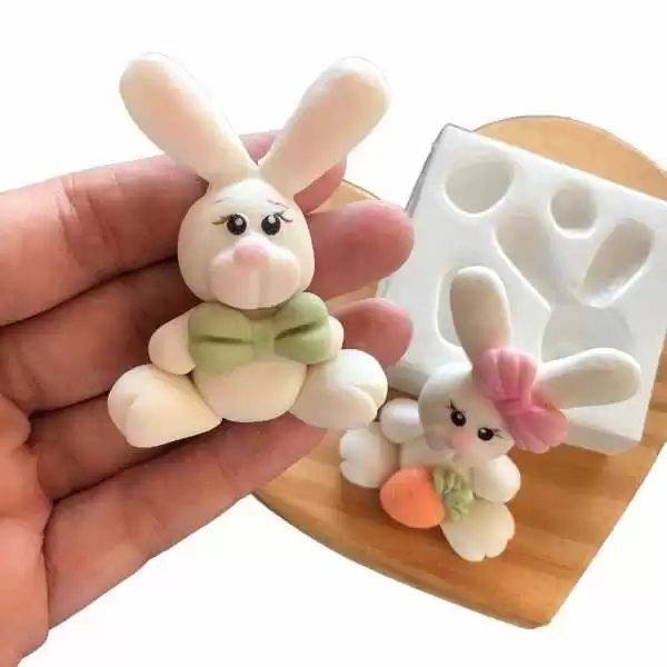 Como Fazer um Coelho de Feltro Passo a Passo