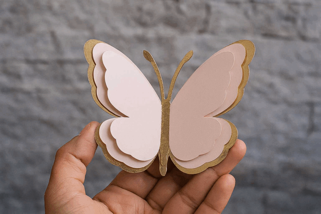 molde borboleta para stencil