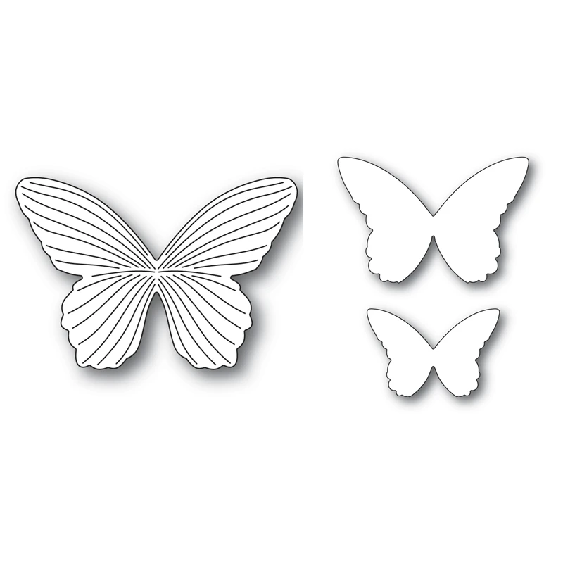 molde borboleta grande para imprimir