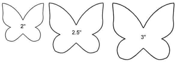 molde borboleta para stencil